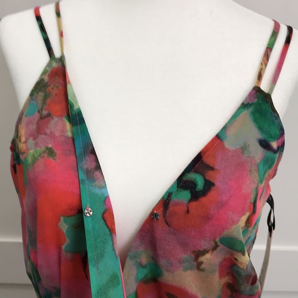 ❌SOLD OUT❌ BB DAKOTA floral wrap dress - NEW only size 4 left - Picture 9 of 14